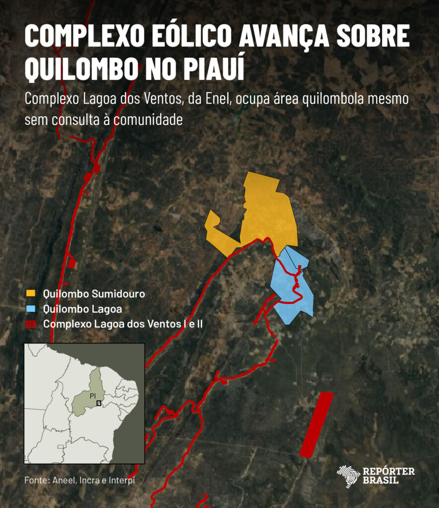Quilombo centenário no Piauí é ‘esquecido’ pela maior usina eólica da América do Sul